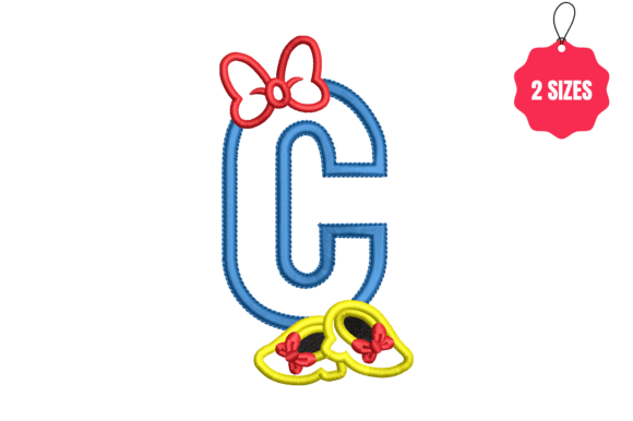 Letter C with Bow