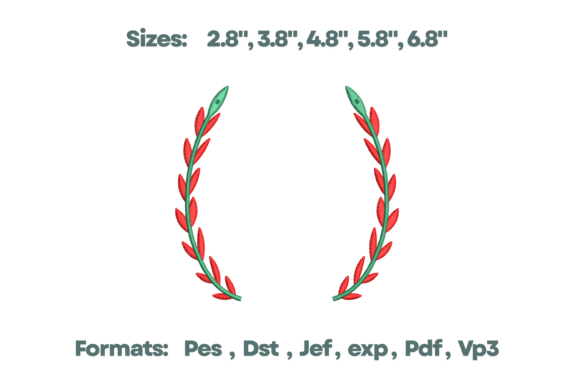 Stripe Tree Frame Vertical Monogram