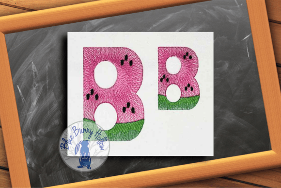 Watermelon Letter B